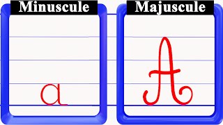 a majuscule et minuscule [upl. by Lukash]