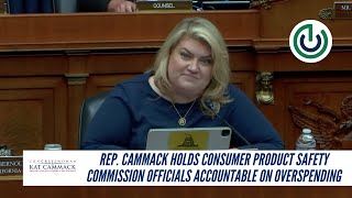 Rep Cammack Holds Consumer Product Safety Commission Officials Accountable On Overspending [upl. by Orimar]