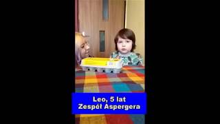 quotZWODNICZE PUDEŁKOquot Leo 5 lat Zespół Aspergera [upl. by Aluap]