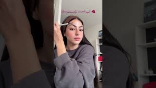 Burgundy Makeup Black Blush Sarra Cherif Makeup Tutorial Sarra Cherif burgundy makeup tutorial [upl. by Errehs]