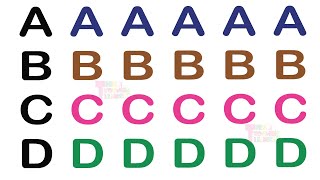 A TO Z ABCD ALPHABETS A FOR APPLE ABC PHONICS DOTTED ABCD ABCD TRACING 20 theyoungleaders [upl. by Soilissav384]