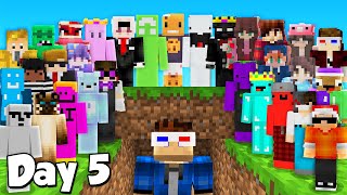 I Trapped 30 Youtubers in the Largest Hide and Seek Game [upl. by Katherina]