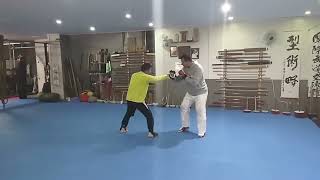 Kumite  tegumi practice [upl. by Aysahc]