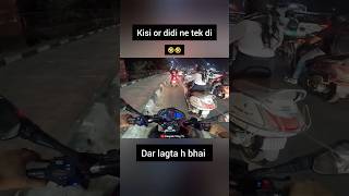 ladki ne scooty thok di 🤣  deepakvlogtv motovlog shorts ytshorts viralvideo [upl. by Attenyl]