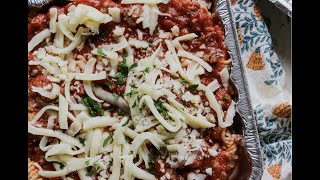 Freezer Friendly Baked Ziti Recipe [upl. by Cherise]