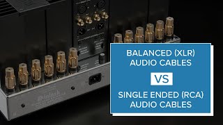 Balanced XLR Audio Cables vs Single Ended RCA Audio Cables  Whats the difference [upl. by Lasala]