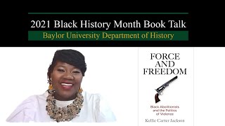 Black History Month Book Talk with Dr Kellie Carter Jackson [upl. by Emlin]