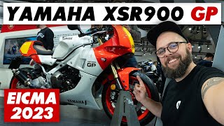 New 2024 Yamaha XSR900 GP Unveiled EICMA 2023 [upl. by Sirtimed815]