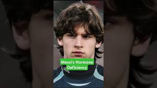 Messi overcoming Growth Hormone Deficiency messi leomessi lionelmessi football [upl. by Nealah778]