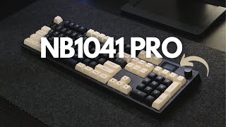 This fullsized keyboard is pretty decent  LTC Nimbleback NB1041 Pro Review [upl. by Einnad287]