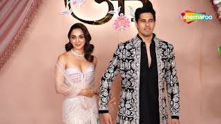 Sidharth Malhotra Kiara Advani Aayush Sharma Arpita Khan At Anant amp Radhikas Sangeet Ceremony [upl. by Arednaxela]