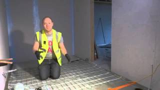 How to Install Electric Underfloor Heating [upl. by Annekahs]