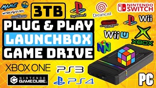 3TB Plug amp Play Game Drive With 1000s of Games From PS3 PS4 Xbox One Xbox Switch amp So Much More [upl. by Happy]