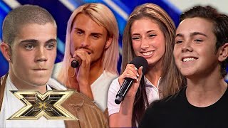 FAMOUS FACES you forgot auditioned Youll be surprised  The X Factor UK [upl. by Francoise259]