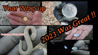 Metal detecting2023 Our Favorite Finds of the Year [upl. by Ateekal]