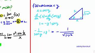 Ters Trigonometrik Fonksiyonlarda Türev19 [upl. by Deys]