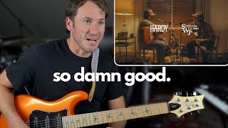 Guitar Teacher REACTS Stephen Wilson Jr HARDY  Father’s Søn Acoustic [upl. by Kall742]