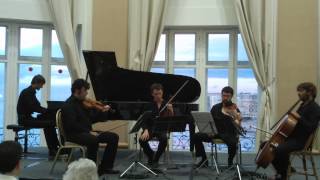 Mozart  Concerto No20 arrfor piano quintet  I  Vestard Shimkus amp Quatuor Leonis [upl. by Irami]