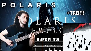 POLARIS  Overflow Guitar Cover  TAB NEW SONG 2023 [upl. by Gautea]