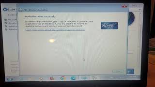 windows 7 activation successfull in 2024 and can also put windows vista on here as well [upl. by Norha]