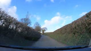 Driving to Ashburton Devon speedlapse GoPro 24th March 2023 [upl. by Carmina]