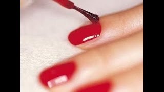 Removing RED Nail Polish TIPS [upl. by Zetra]