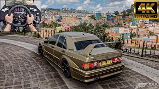 MercedesBenz 190E EVO II 477HP  Forza Horizon 5  Logitech G923 Steering Wheel [upl. by Ydisahc]