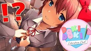 WHEN DOES THIS GET SCARY  Doki Doki Literature Club Lets Play  Part 1 [upl. by Amle]