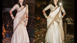 How to drapewear a saree in lehenga style perfectly [upl. by Marylynne]