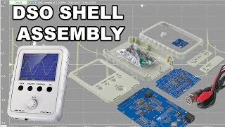 DSO SHELL oscilloscope DIY KIT from Banggood [upl. by Tiebold]