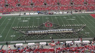 Ohio State halftime show The Music of Earth Wind amp Fire [upl. by Enuahs]