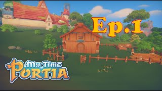 My Time at Portia  Ep1  Back To Portia [upl. by Essirahs]