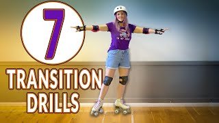 7 Transition Drills That Will Improve Your Roller Skating Turning Technique [upl. by Nart]