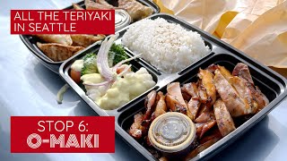 All the Teriyaki in Seattle 6 OMaki North Capitol Hill [upl. by Airpac]