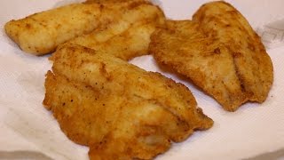 How to Cook Tilapia Fillets in Skillet [upl. by Pickar]