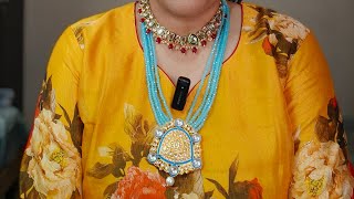 Shaadi Jewellery Collection in Gold Plated Jewelry  MangalsutraBanglesEarring Chain in Gold Look [upl. by Tenner]