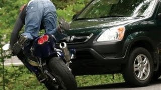 【衝撃映像】番外編！！バイクのクラッシュ特集！！海外自動車事故 衝撃クラッシュシリーズ 決定的瞬間 No 57 [upl. by Anidene]