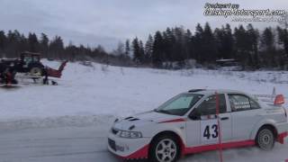 Sigdalsrally 14012017 Cam4 SS 2 og 4 [upl. by Omidyar]