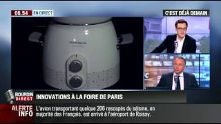 La chronique de Frédéric Simottel Foire de Paris 2015  les innovations de demain  3004 [upl. by Myrwyn]