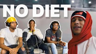 AMERICANS REACT Digga D  No Diet ❌🥤 Music Video [upl. by Einnov401]