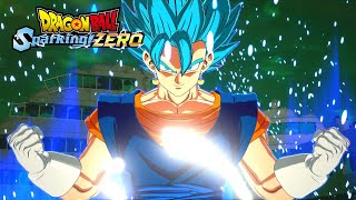 Dragon Ball Sparking Zero Vegito Blue vs Zamas Fusionado Sub Español [upl. by Oirotciv]