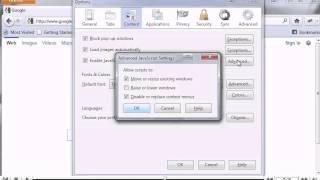 How to check if JavaScript is enabled in Mozilla Firefox [upl. by Norrehs760]