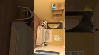 Bed Room Interior Sketch vray rendering tamilarchitects virutchamconstruction rendertutorial [upl. by Harwin]