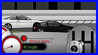 Drag Racer V2 Gameplay Flash Game [upl. by Alisun]