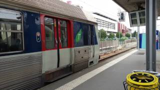 Transilien Ligne L  Départ dune Z6400 PONN en Gare de Nanterre–Université [upl. by Walkling995]