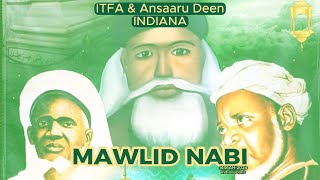 MAWLID NABI GAMOU 2024 part1  USA INdianapolis ITFA Indiana amp Ansaaru Deen indiana [upl. by Airretal956]