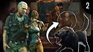 2 TOMB RAIDER  POGRYZŁY GO WILKI🐺  😨 [upl. by Ahsinet659]