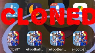 Clone efootball mobile 25 made simple [upl. by Aniluj210]