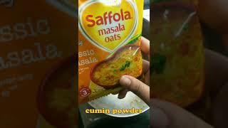 saffola classic masala oats l easy amp Healthy masala oats recipeshorts [upl. by Palmore]