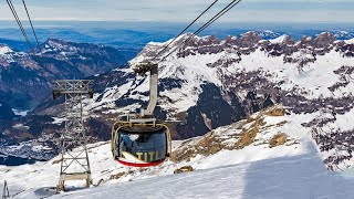 十二天歐洲逍遙遊C瑞士鐵力士雪山各款吊車登山及琉森市經典狂歡節 粵語現場解述 Mt Titlis cable cars amp Lucerne Carnival Switzerland 2002 [upl. by Sawyere]